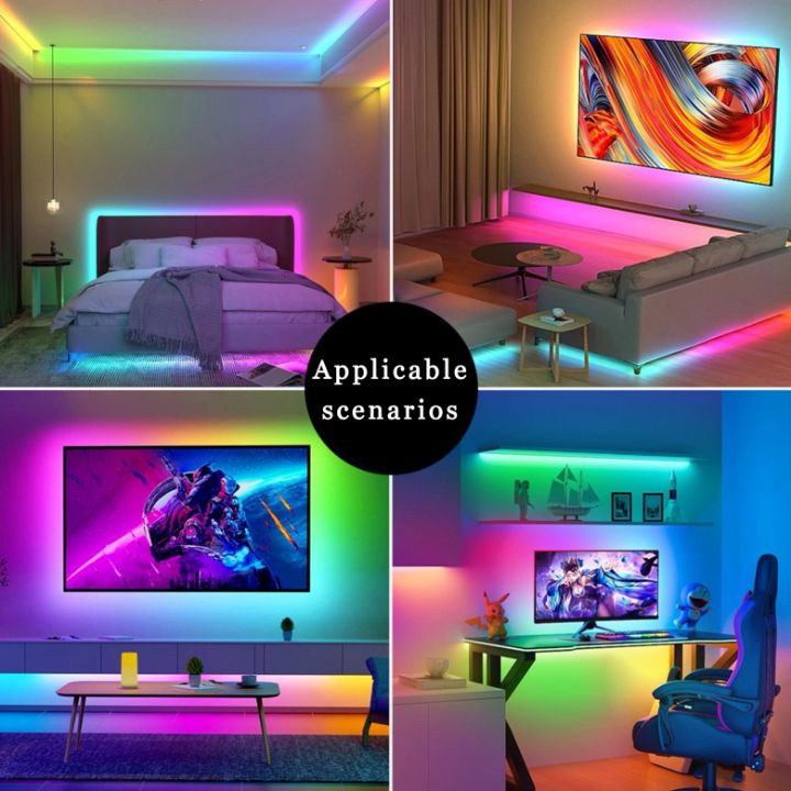 ریسه نئون فلکسی مدل LED-NEON-RGB-IC برنامه پذیر 5 متری